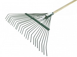 Faithfull Countryman Lawn Rake 24 Round Tines £23.99